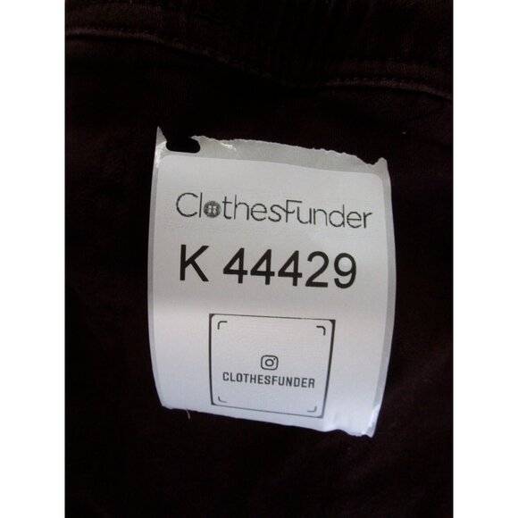 LIRA CRTV SCTY Pants XL Red Chino Khakis Drawstring Canvas 32X30 - Picture 9 of 9